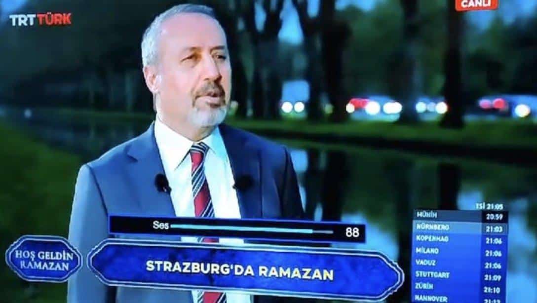 Eğitim Ataşemiz ile TRT TÜRK'te Ramazan Söyleşisi