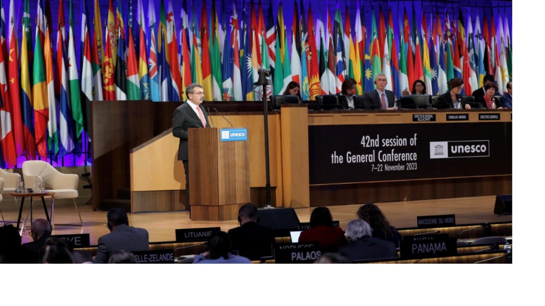 Milli Eğitim Bakanımız Sayın Yusuf TEKİN UNESCO Genel Konferansı'nda Dünyaya Seslendi