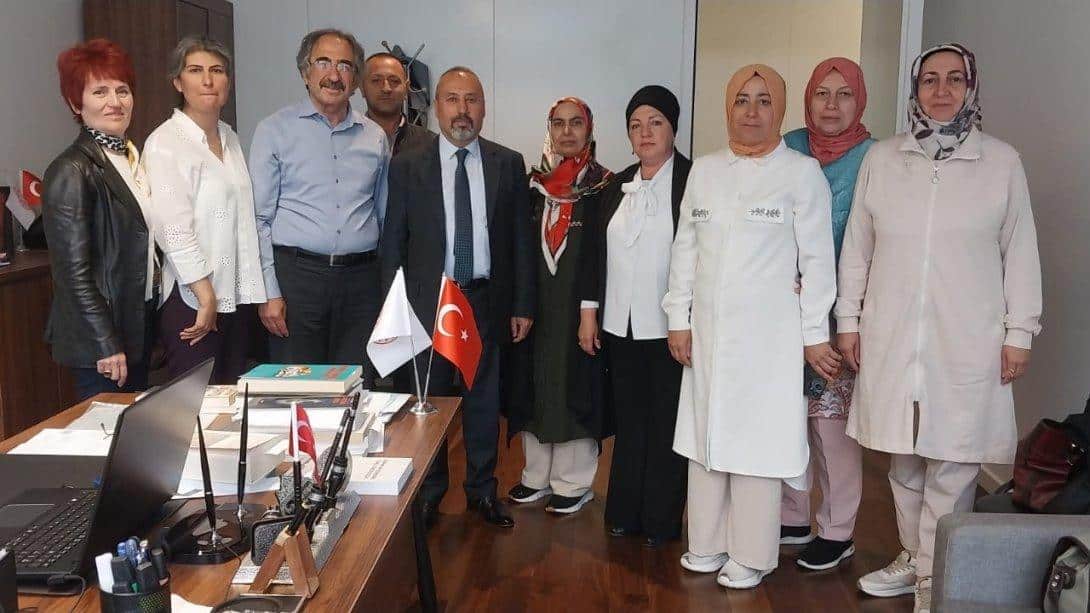 Ankara Milli Eğitim Müdürlüğü Etlik Halk Eğitim Merkezi Ataşeliğimizi Ziyaret Etti