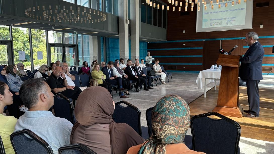 Göçün 60. Yılında Fransa'da Türkçe ve Türkler konulu konferans düzenledik 